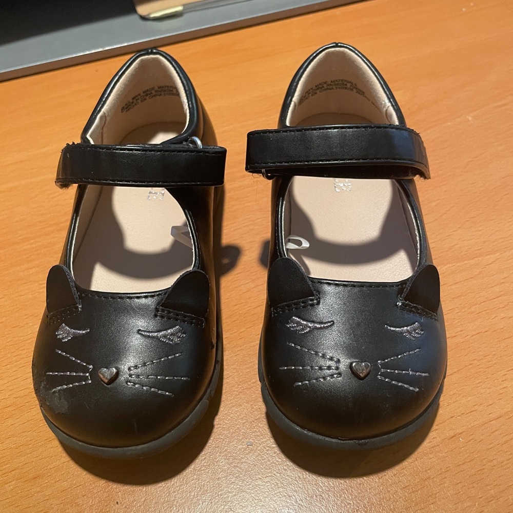 The Children's Place Black Cat Mary Jane Dress Shoes